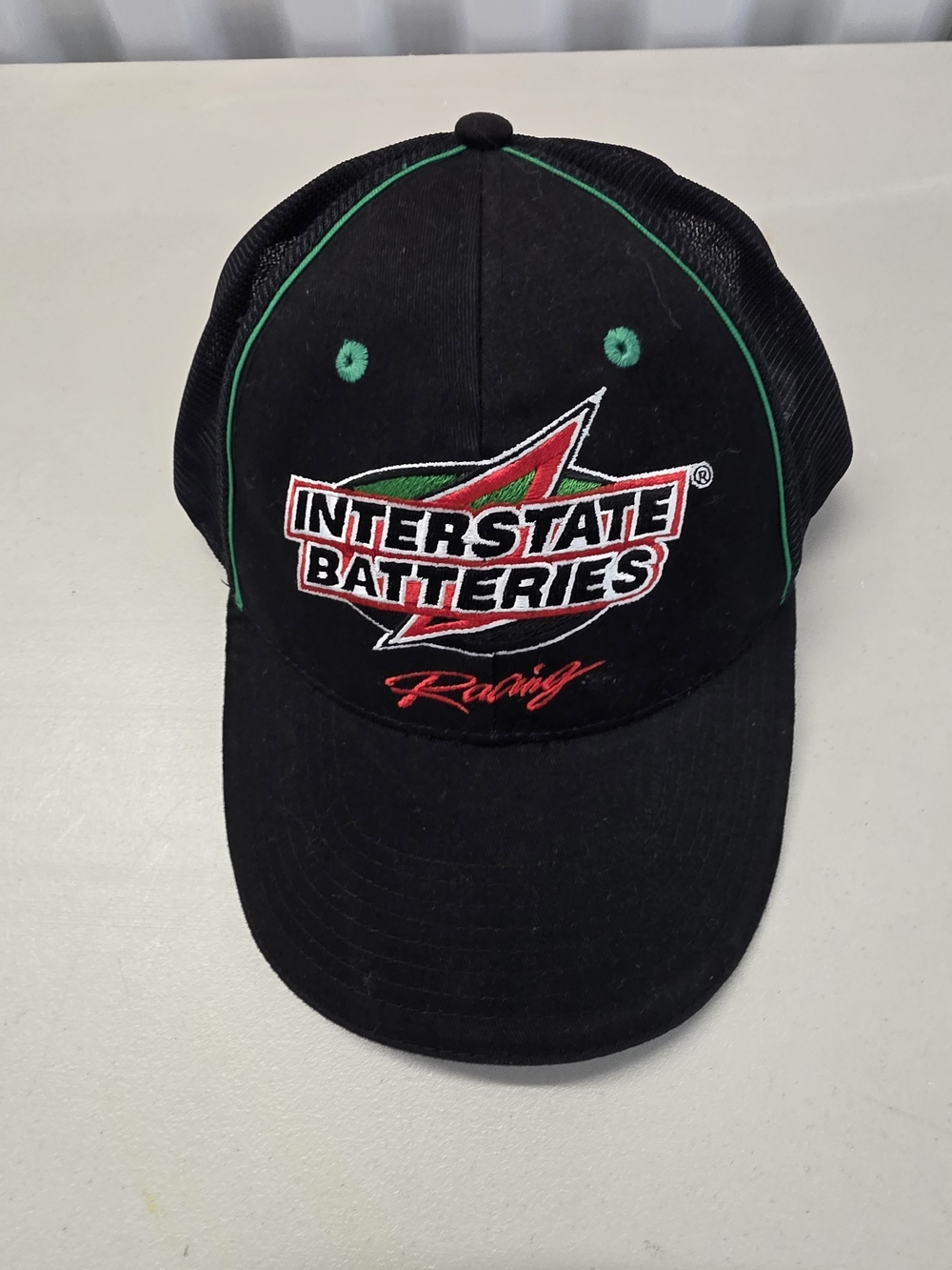 Interstate Batteries Racing Black Baseball Cap